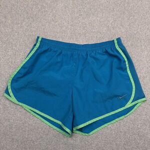 Nike Dri-Fit Tempo Running Shorts Girls‎ XL Blue Lightweight Brief Lined 455912
